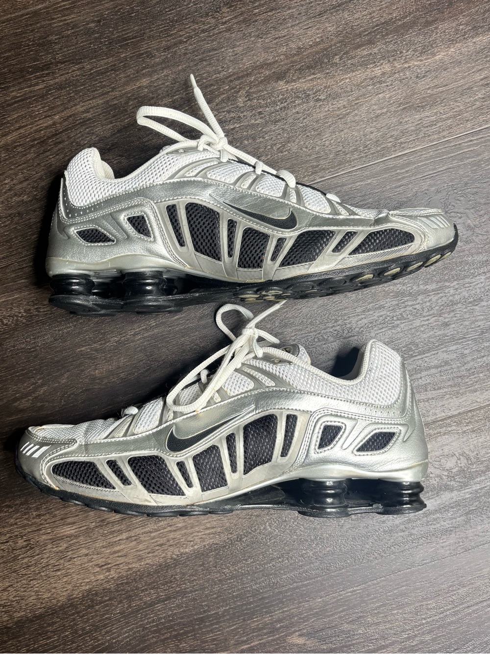 Nike Shox Turbo 3.2 SL White Black Men's Size 11 Shoes Sneakers